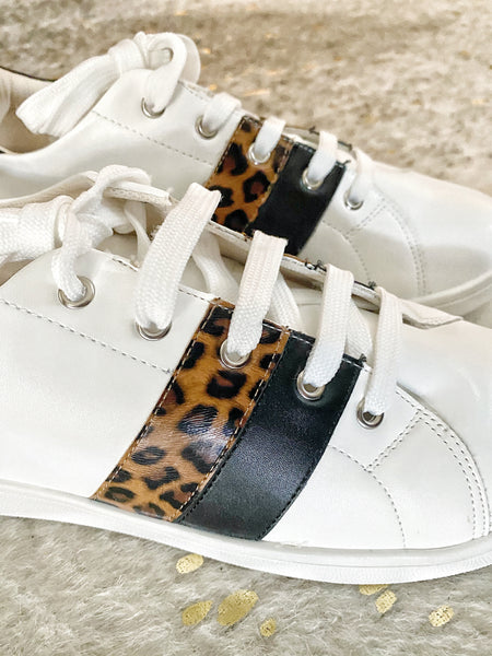 Leopard Print Sneakers