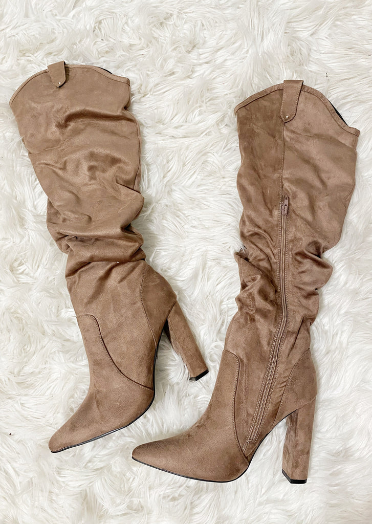 Rouched Boots